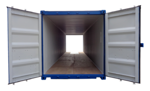 Contenedor de 40 pies con doble puerta