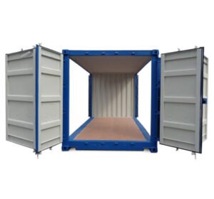 Contenedor de 20 pies con puerta de doble cara