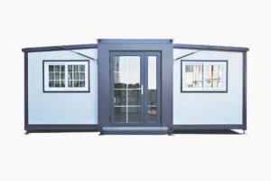 Casa prefabricada móvil expandible de 19 pies x 20 pies