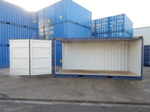 Contenedor High-cube de 20 pies con abertura lateral (derecha)