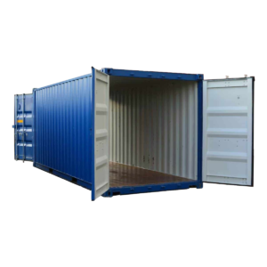 Contenedor de 20 pies con doble puerta