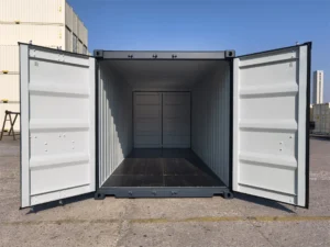 Contenedor de 20 pies con doble puerta