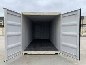 Contenedores 20 pies tres puertas