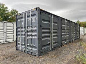 Contenedor 40 pies High cube con 4 puertas laterales