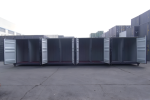 Contenedores 40 pies con 8 puertas de almacenamiento