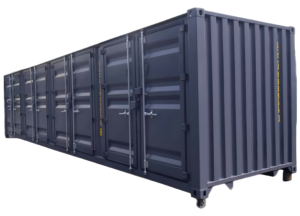 Contenedores 40 pies con 8 puertas de almacenamiento