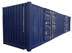Contenedor de 40 pies con 4 puertas de almacenamiento