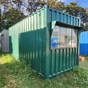 Cabaña Contenedor 15m² Estándar 2 con Baño, Cocina y Dormitorio Integrados | Casa Modular Compacta y Moderna