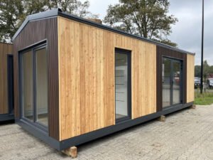 Casa Modular de 24m² con Dormitorio, Cocina y Baño Completo | Diseño Escandinavo con Aislamiento Premium