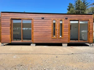 Casa Modular 24m² Jocsan con Terminaciones en Madera y Baño Completo | Diseño Moderno y Aislación Premium