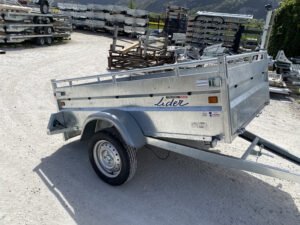 Remolque Lider Robust 39350 – 200x134 cm – 750 kg PTAC – Estructura galvanizada reforzada