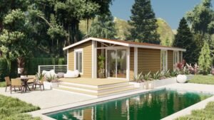 1 Casa prefabricada VERMU de 3 habitaciones – 53 m² | Vivienda familiar luminosa y funcional