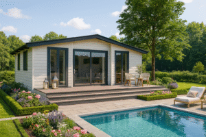 Casa Prefabricada DELTA de 2 Habitaciones | Mobil Home Luminoso de 38 m²